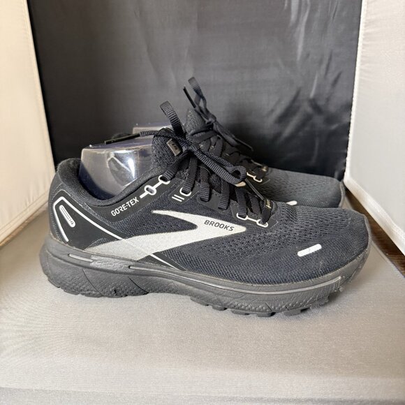Brooks Women's Ghost 14 Black Athletic Running Shoes - Size 8.5 US - Picture 2 of 7